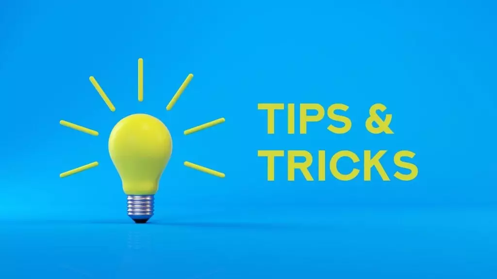 tips en tricks